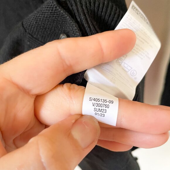 NWT Banana Republic The Forever Sweater Cardigan Black, Size XS - Picture 8 of 10